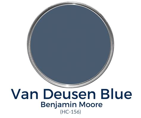 van deusen blue color chart.